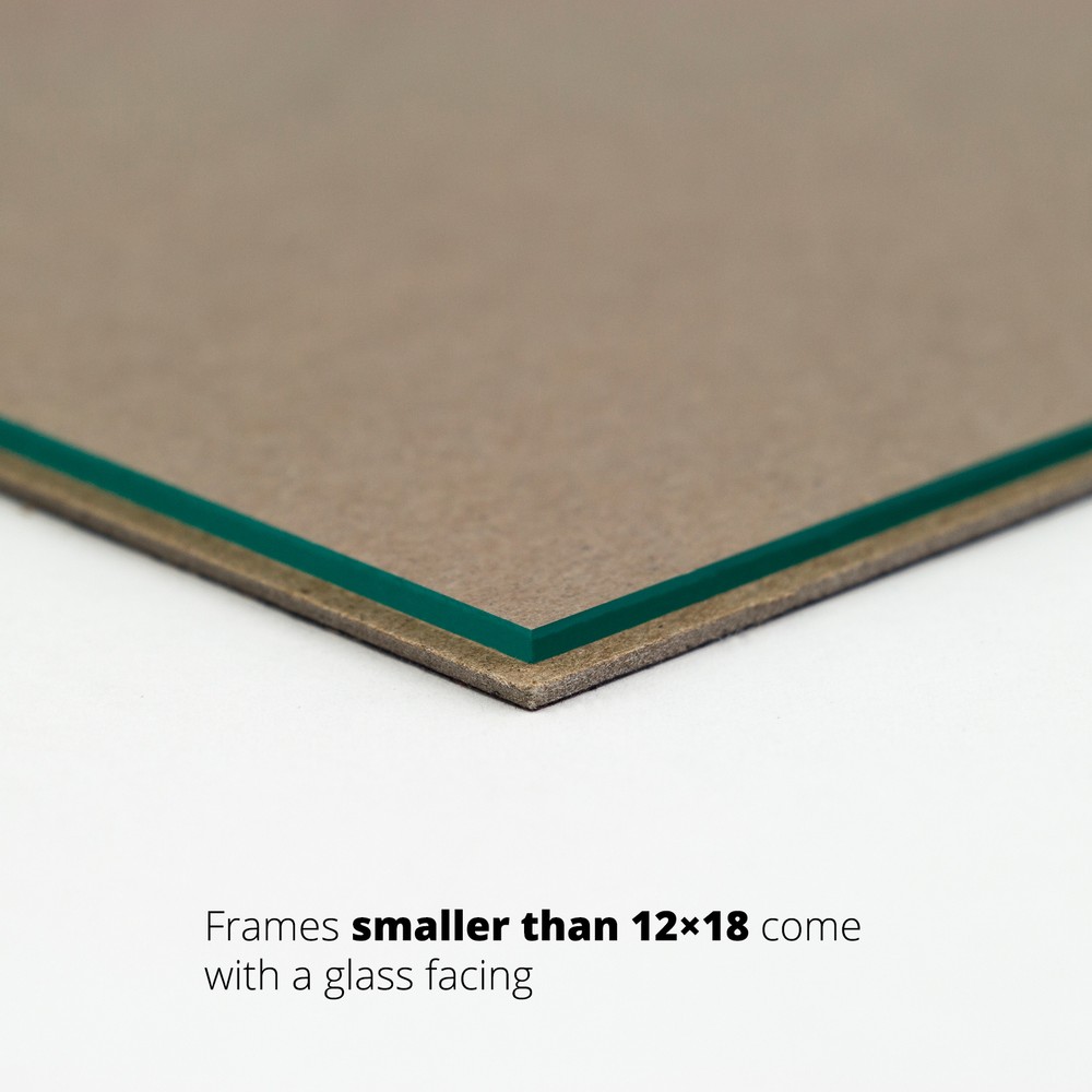 Craig Frames 1.25" Flat Distressed Rustic Brown Picture Frame