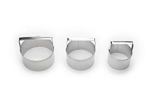 Fox Run Biscuit Cutter Set, 3-Piece