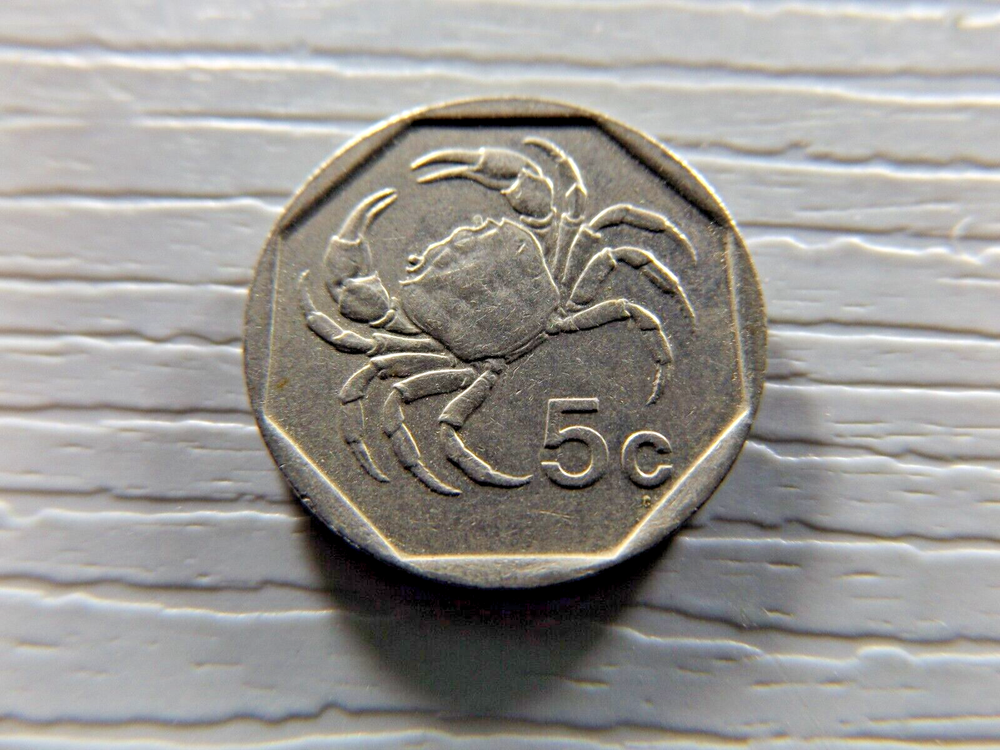 MALTA 1995 5 Cents