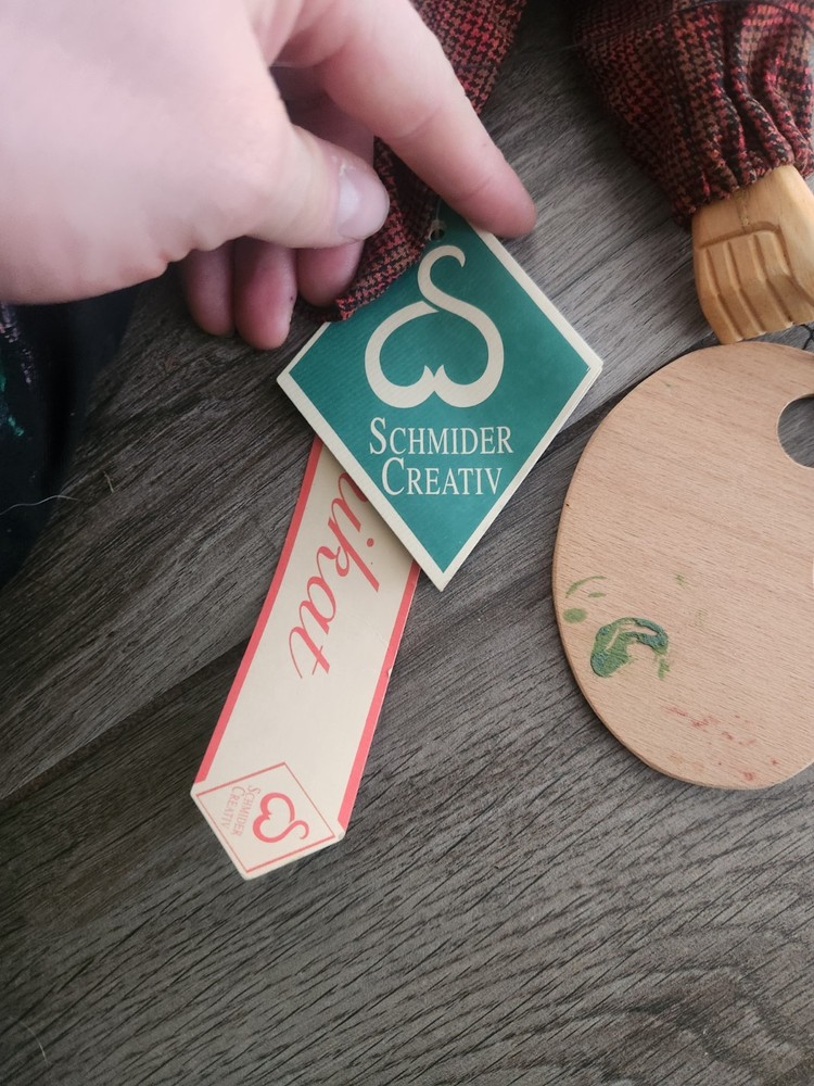 schmider creativ painter marionette With Tags