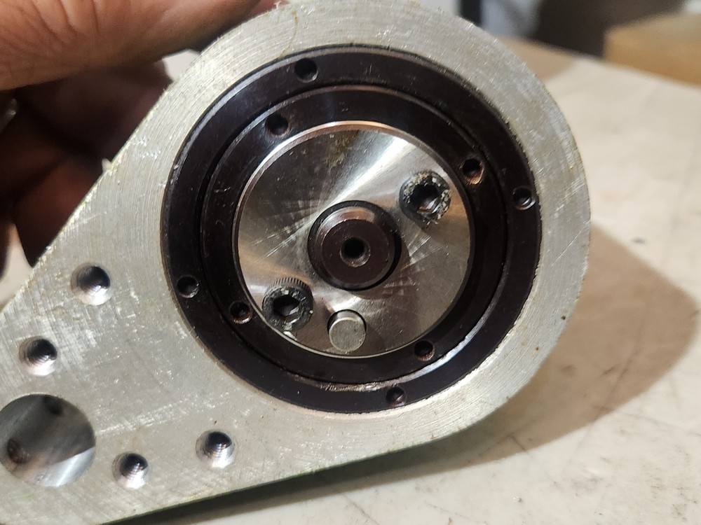 TECNARA CNC TAPPING HEAD ADAPTER 235-804-4 green