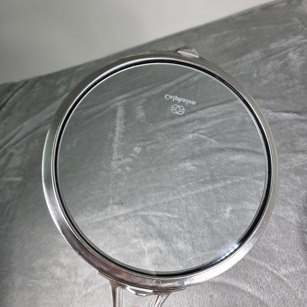2 Calphalon 8.5" Premier Premium Space Saving Series Stainless Lids