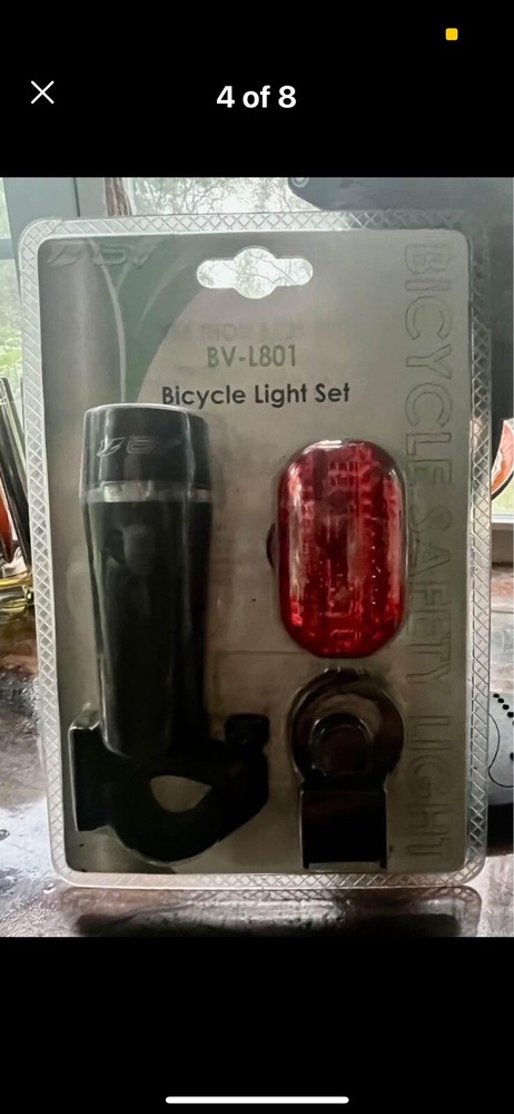 Biking Combo! Bicycle Light & Hand Pump . THINK SPRING!!