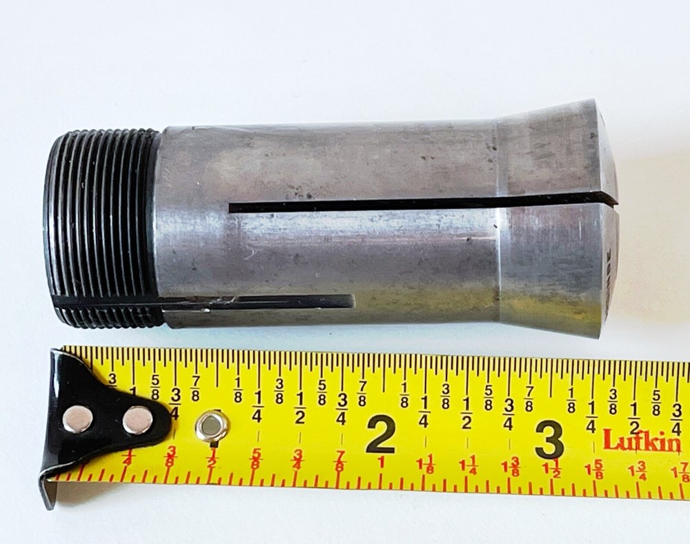 35/64" HARDINGE 5C Round Collet External & Internal Threads USA .5468