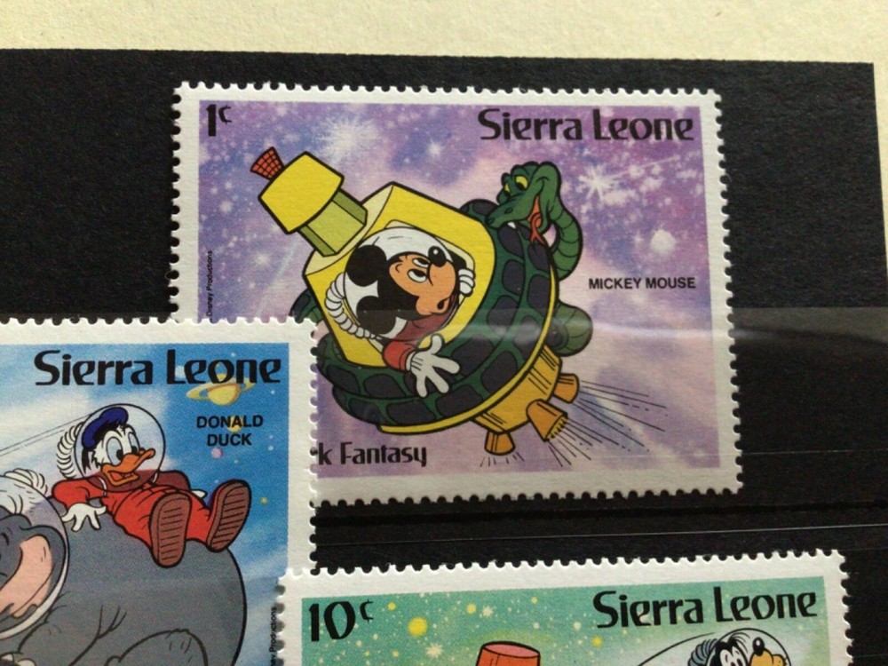 Disney animated characters mint never hinged stamps A11397
