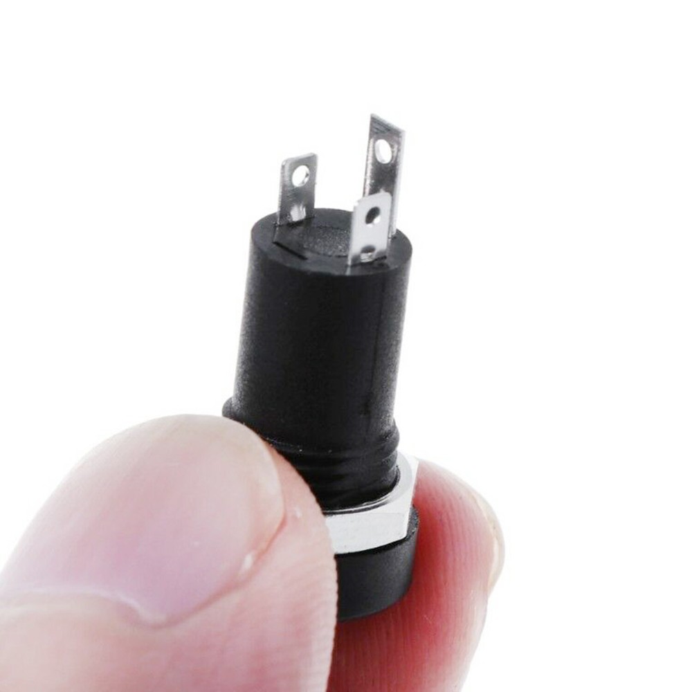 10x 3.5mm Audio Female Jack Socket 3 Pole Stereo Solder Panel Mount Adapter Nuts