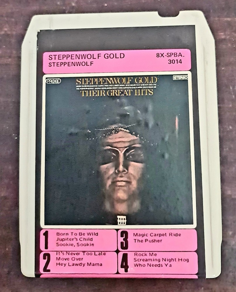Steppenwolf , Steppenwolf Gold ,1971 8-track Stereo