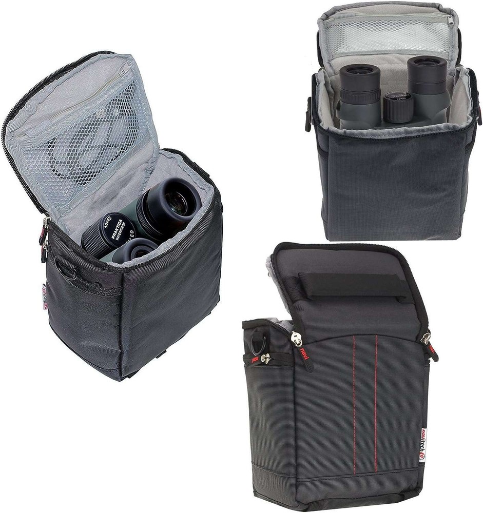 Navitech Black Case For Deesoo 25x32 Binoculars
