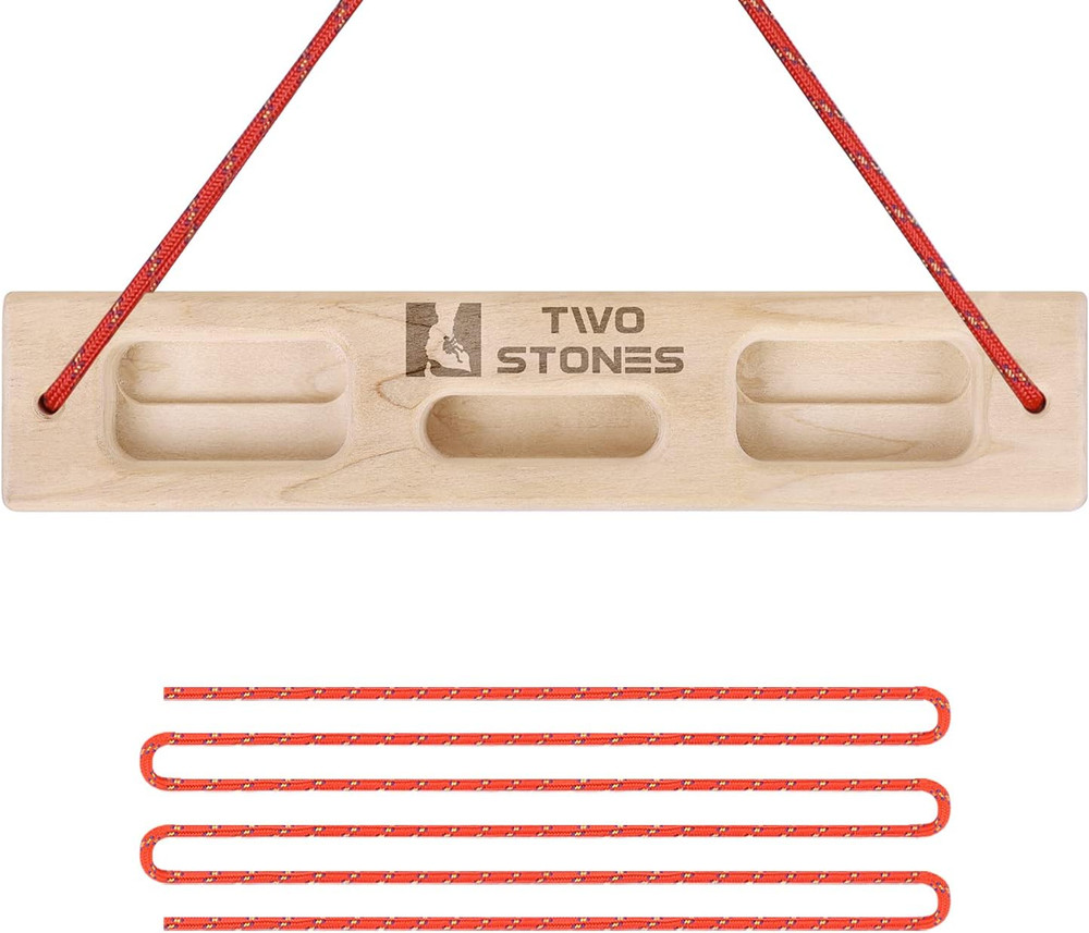 Portable Fingerboard Hangboard for Rock Climbing Strength Training