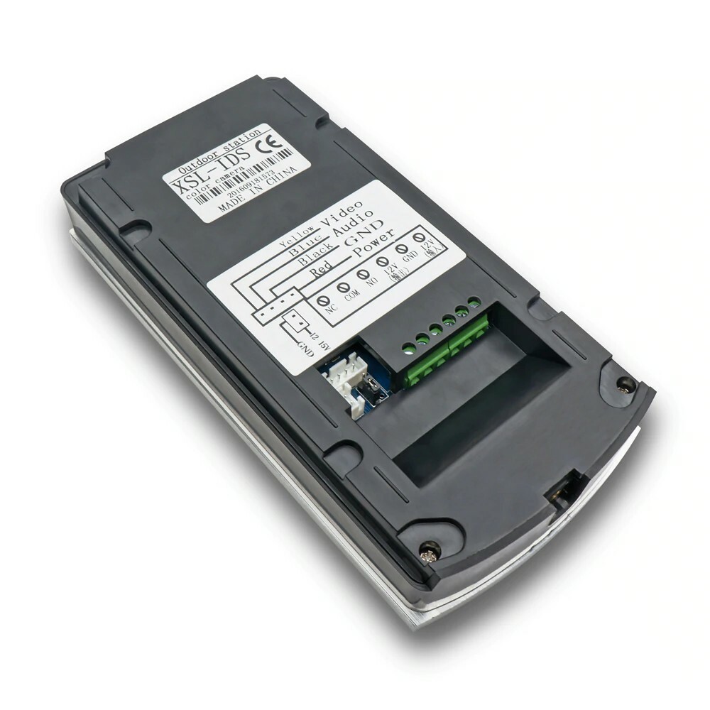 Wired 7" Video Door Phone Doorbell Intercom Entry System + IR RFID Code Keypad