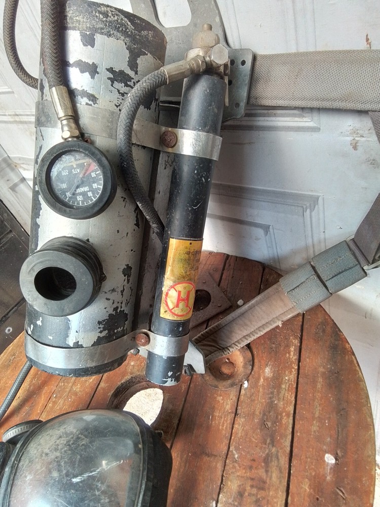 Vintage Firemans Mask