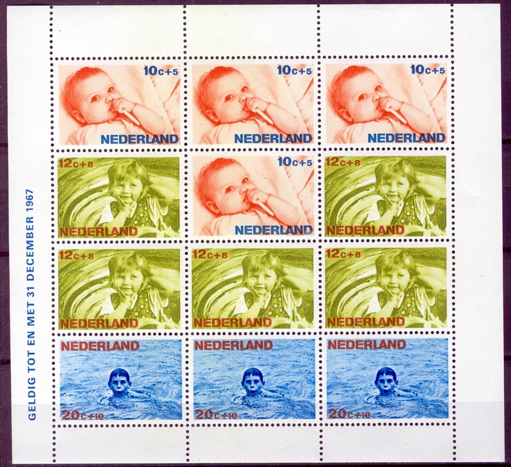 Netherlands 1966, MS For the Children surtax MNH, Mi Bl 5