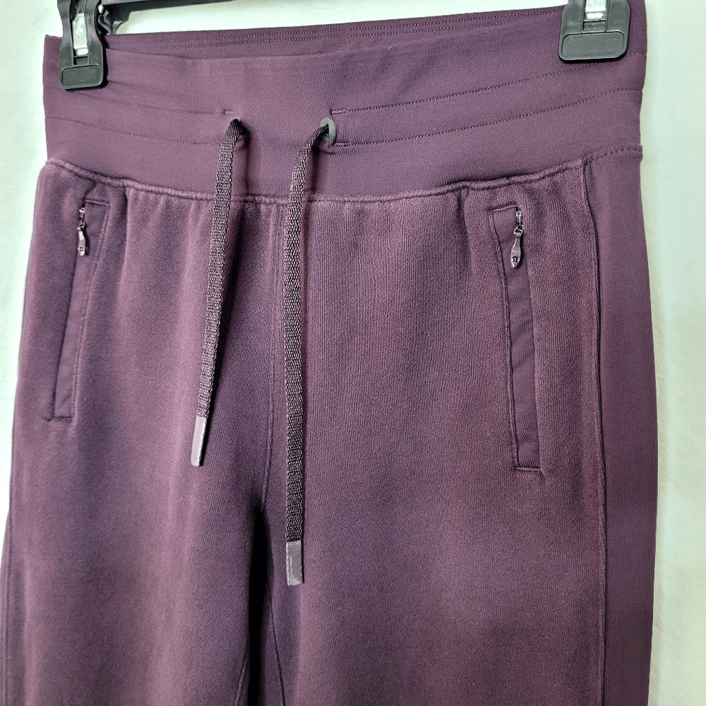 Lululemon Get Going Black Cherry Joggers Size 2