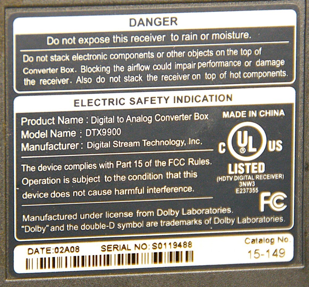 digital stream converter box