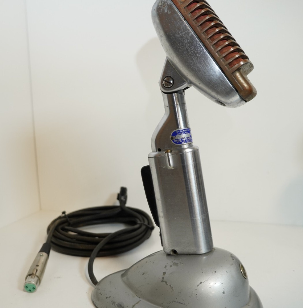 Vintage Shure 51 With desktop stand