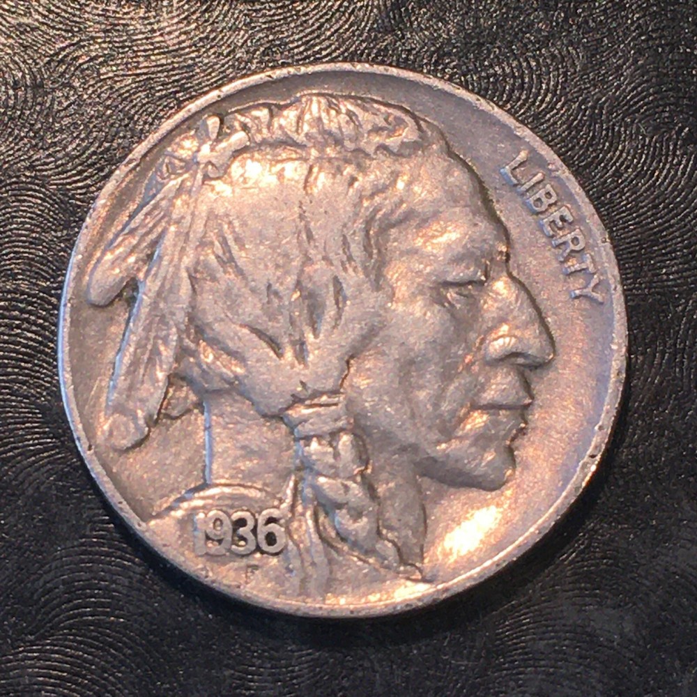 1936 Buffalo Nickel - High Quality Scans #M723