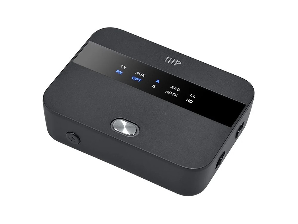 Monoprice Bluetooth Long Range Transmitter and Receiver Audio Adapter 3.5mm Aux