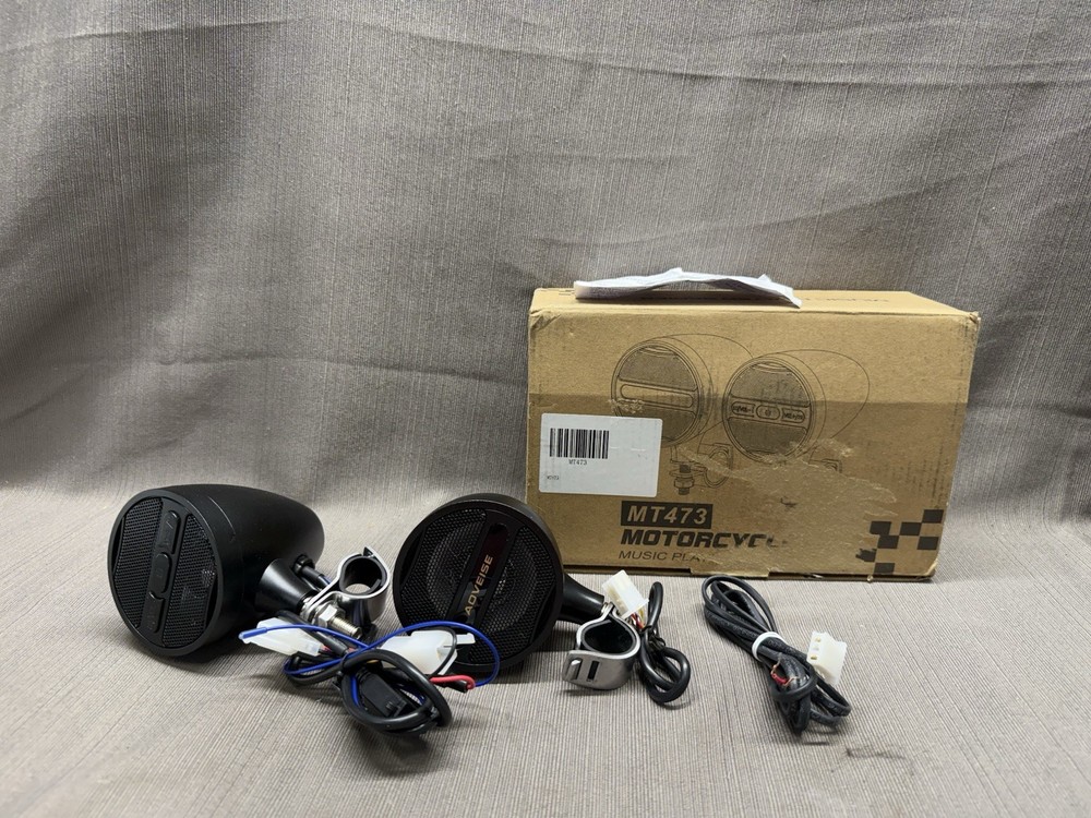AOVEISE Waterproof Motorcycle Bluetooth-Compatible Speaker