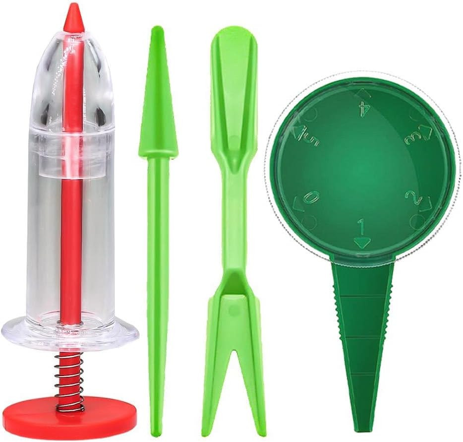 6Pcs Mini Sowing Seed Dispenser,Planter Tool, Handheld Seed Planter, Seed Sower