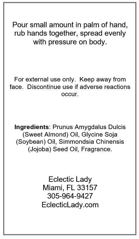 Cotton Candy Massage Oil