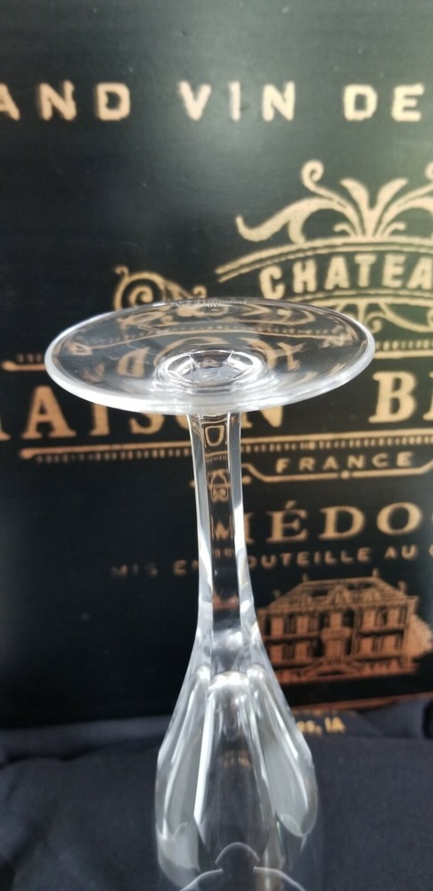 Val St Lambert-Champagne Flute Elegance One Single Piece Panel 8 1/4x2 - NICE!