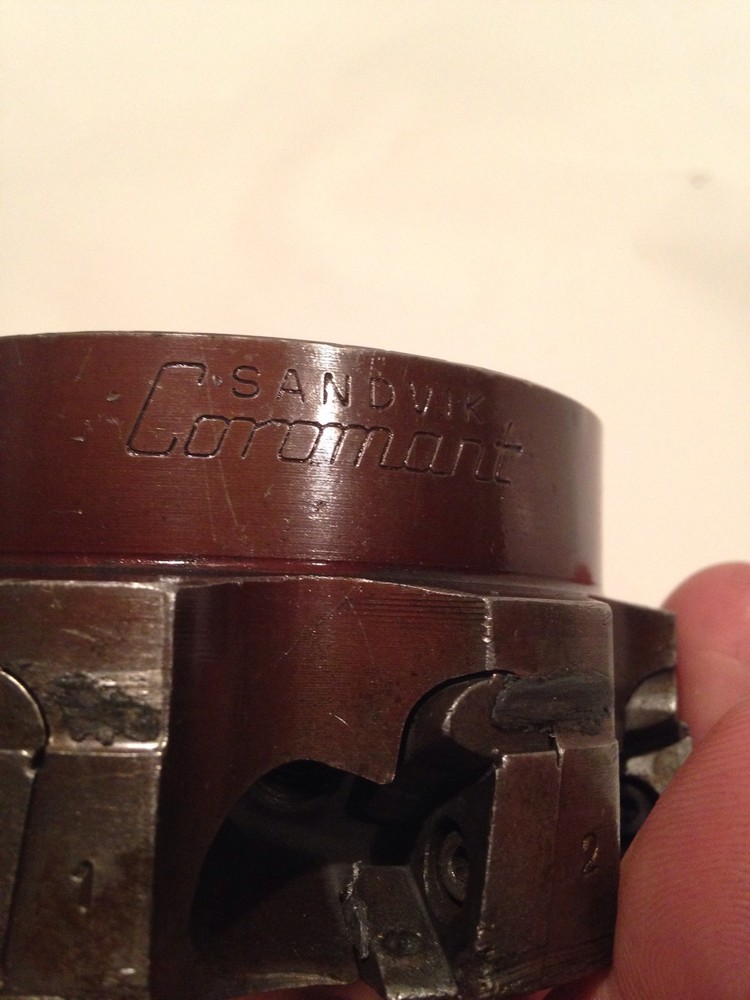 3.5" Sandvik RA262.2-100M INDEXABLE FACE MILLING Indexable Machine Tool