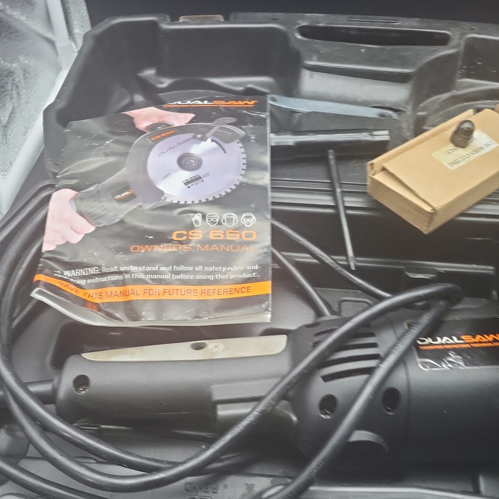 DualSaw Destroyer CS 650 Double Blade Circular Saw - Very nice