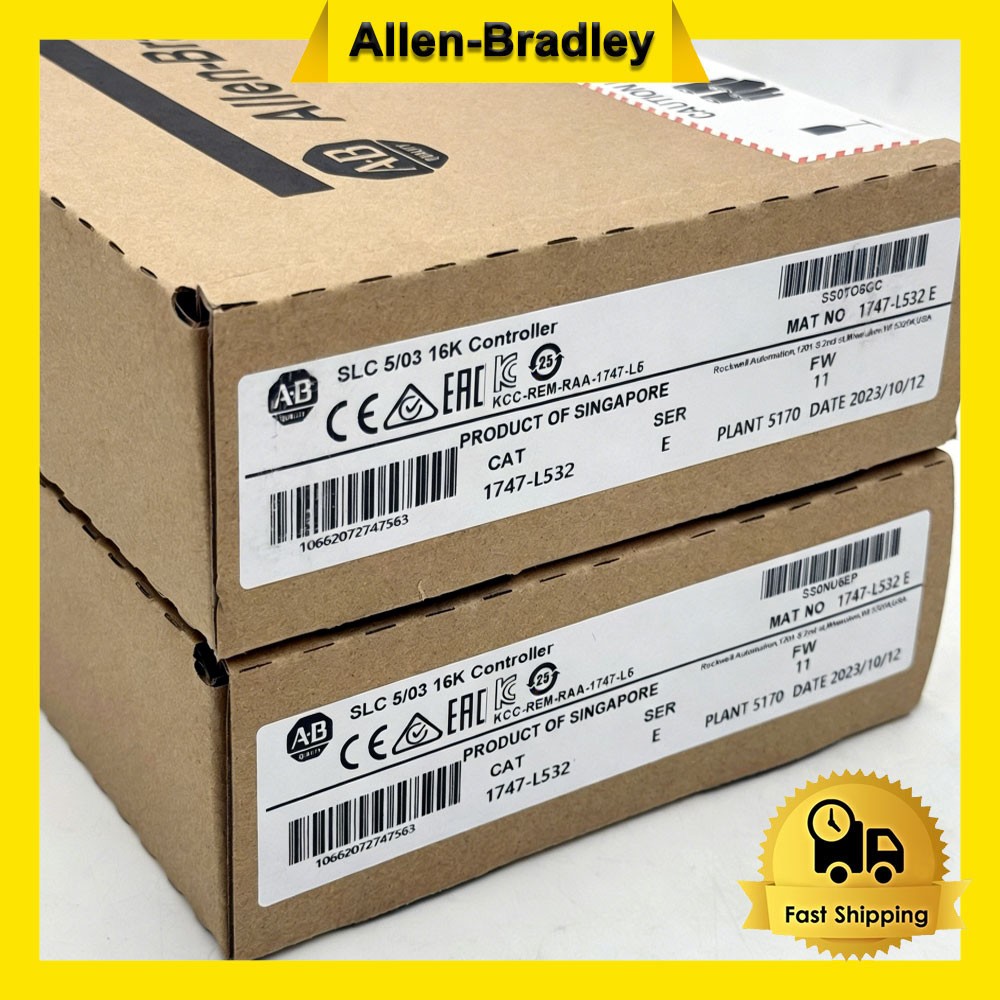 New AB 1747-L532 /E SLC 500 SLC 5/03 CPU Processor Unit 1747L532