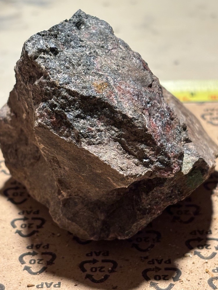 rich silver gold ore sample