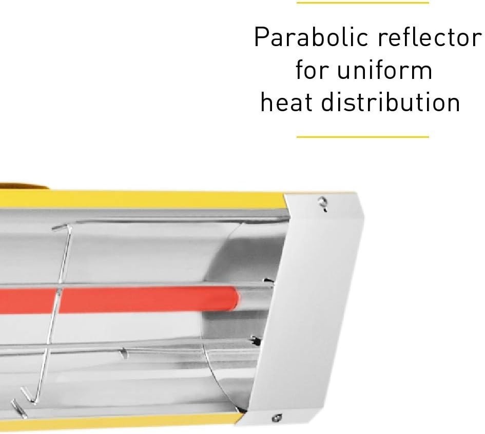 Metallic Chrome Paint Curing System with Infrared Technology and 1500 Watts