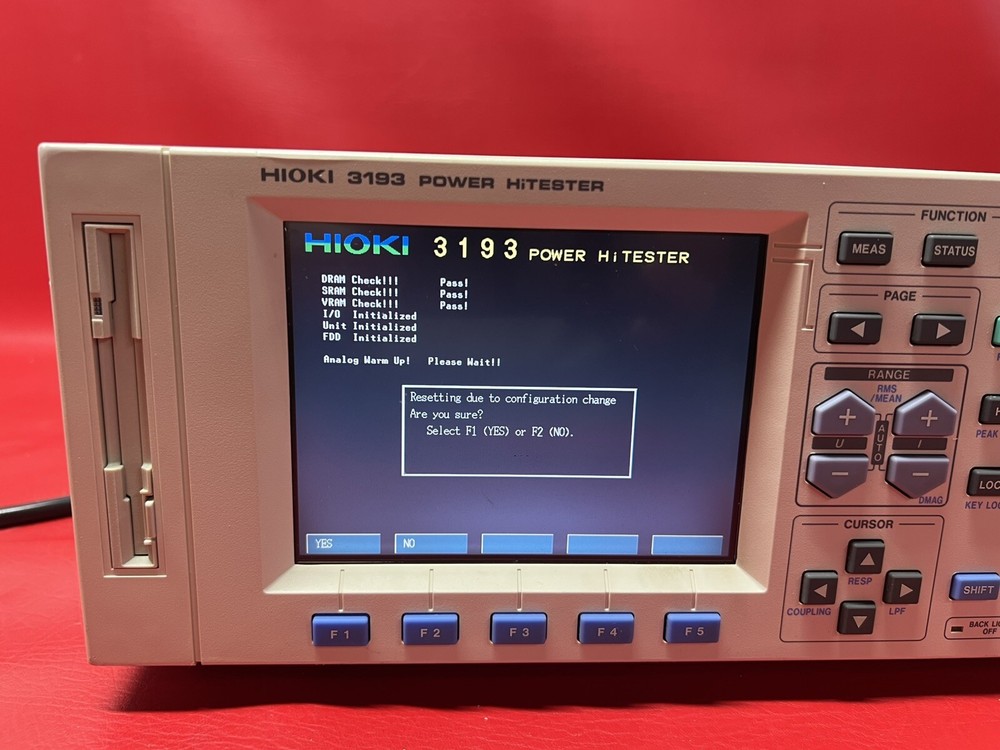 Hioki 3193 Power Analyzer Hi TESTER / No Cables