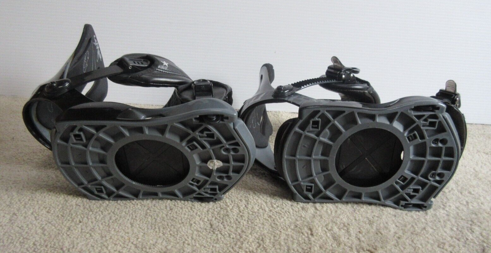 Lamar Team Black Snowboard Bindings