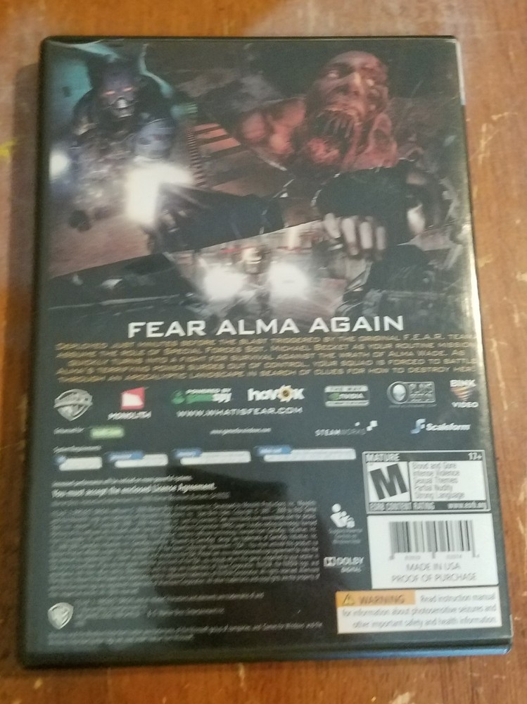 FEAR 2 Project Origin PC Game for Windows