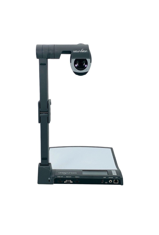 WolfVision VZ-8 Plus 4 1080p 60FPS Document Camera Visualizer w/Bundle GRADE A!