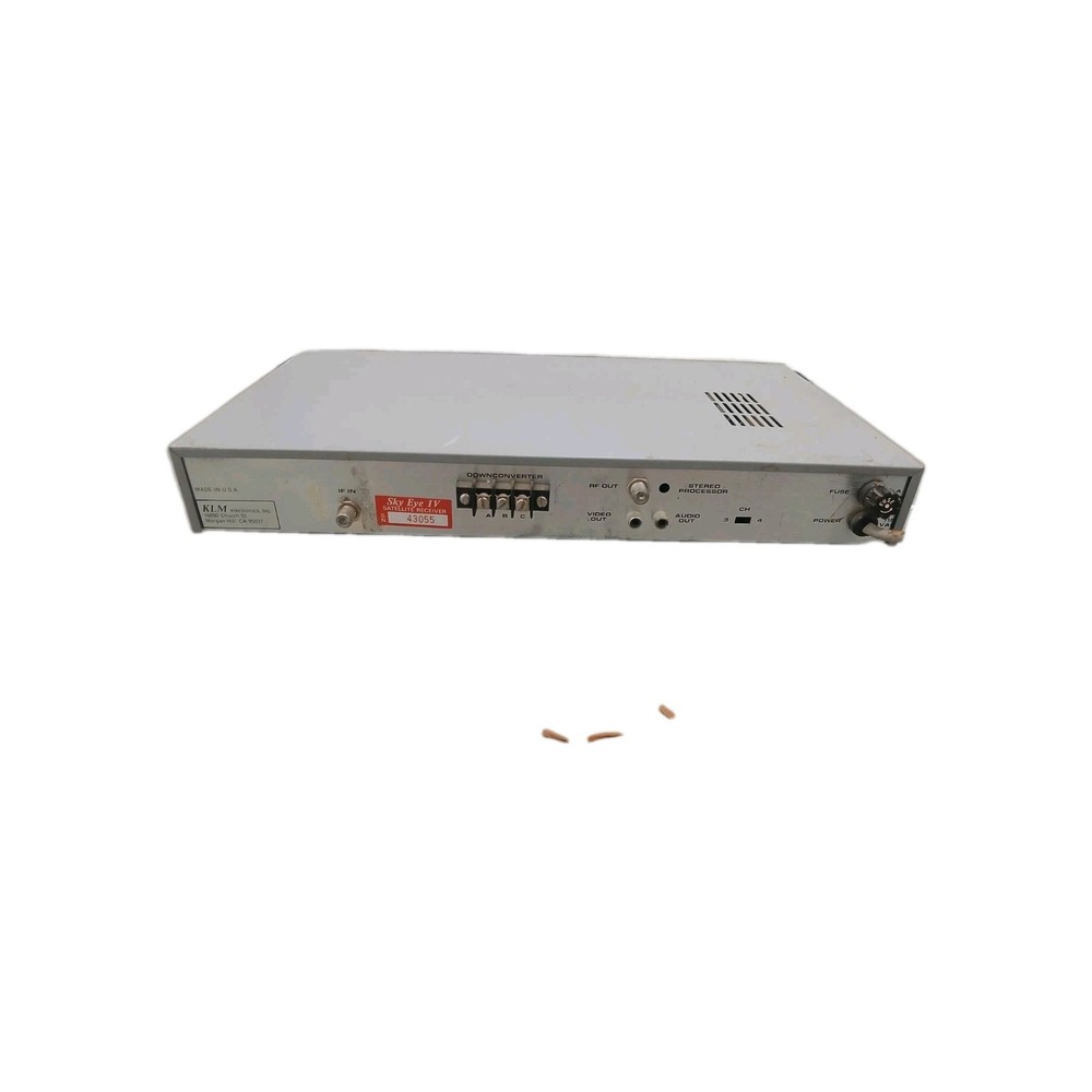 KLM SkyEye7x Satellite Receiver Works Great!