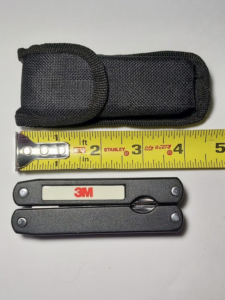 Barlow Multi Tool advertising 3M + Nylon Pouch - Pliers, Blade