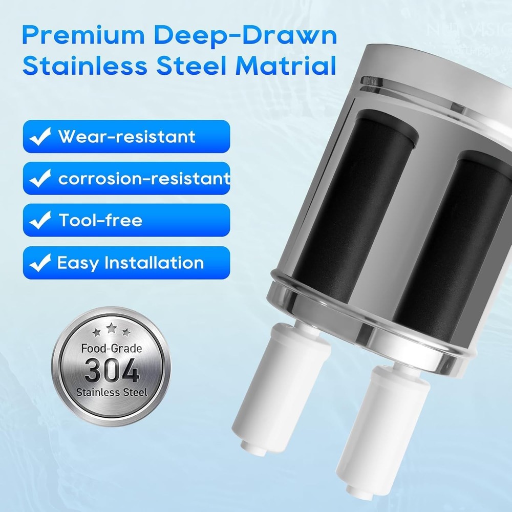 Gravity Water Filter Replacement,for Berkey® Black Carbon (BB9-2®) Purificati...