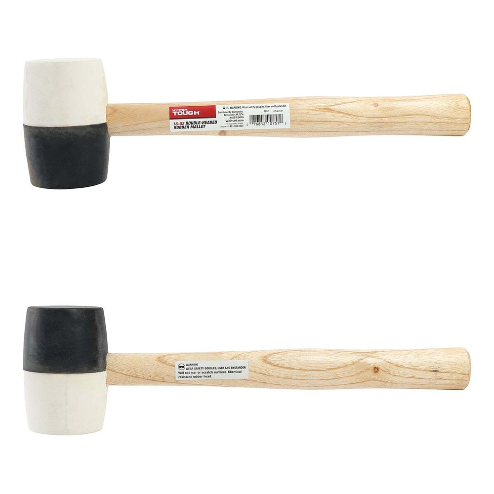 Double Headed Rubber Mallet, Non-Marring Hammer