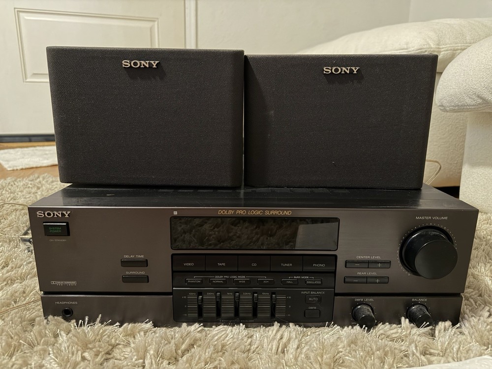 Sony Turntable + Speakers + Stereo Pre-Amp / Amplifier Bundle