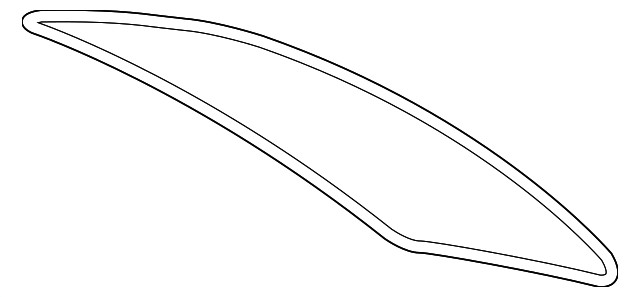 Genuine GM Rear Window Molding 96648485