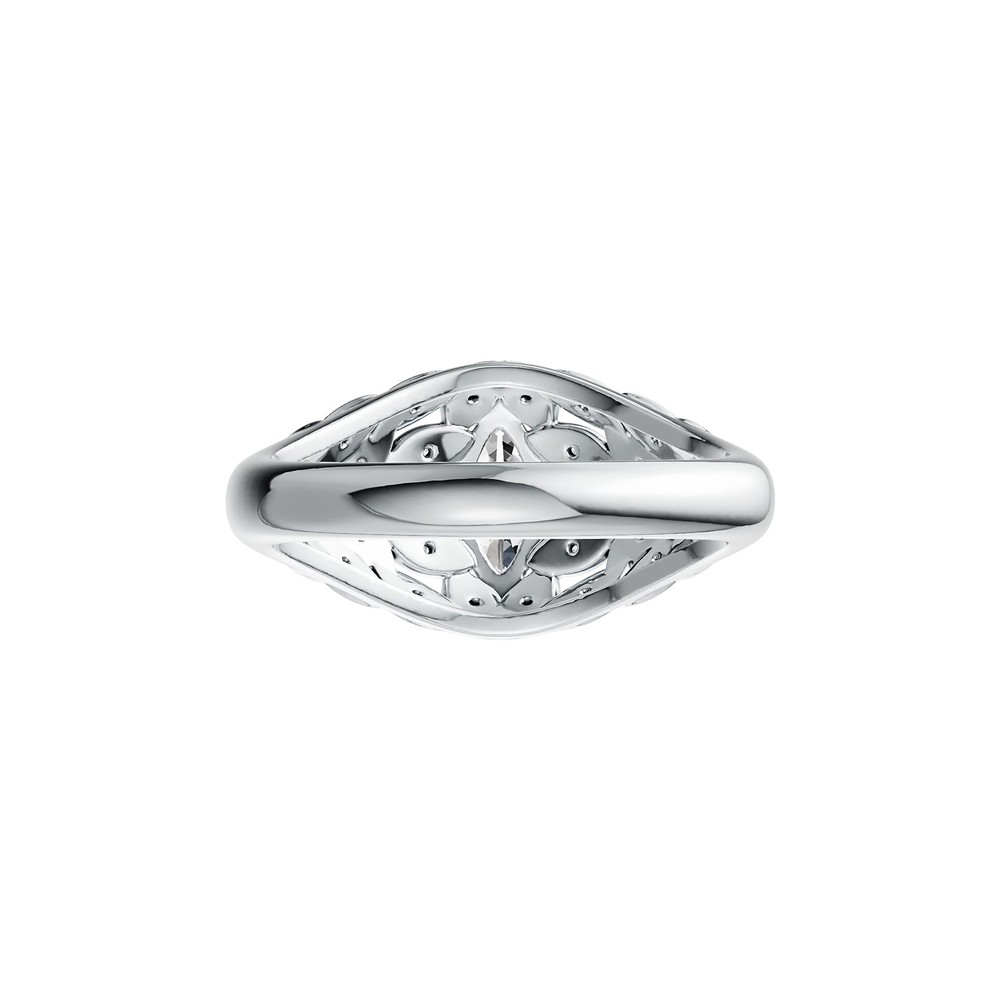 Sterling Silver Semi Mount Ring Setting Marquise MQ 9X4.5mm