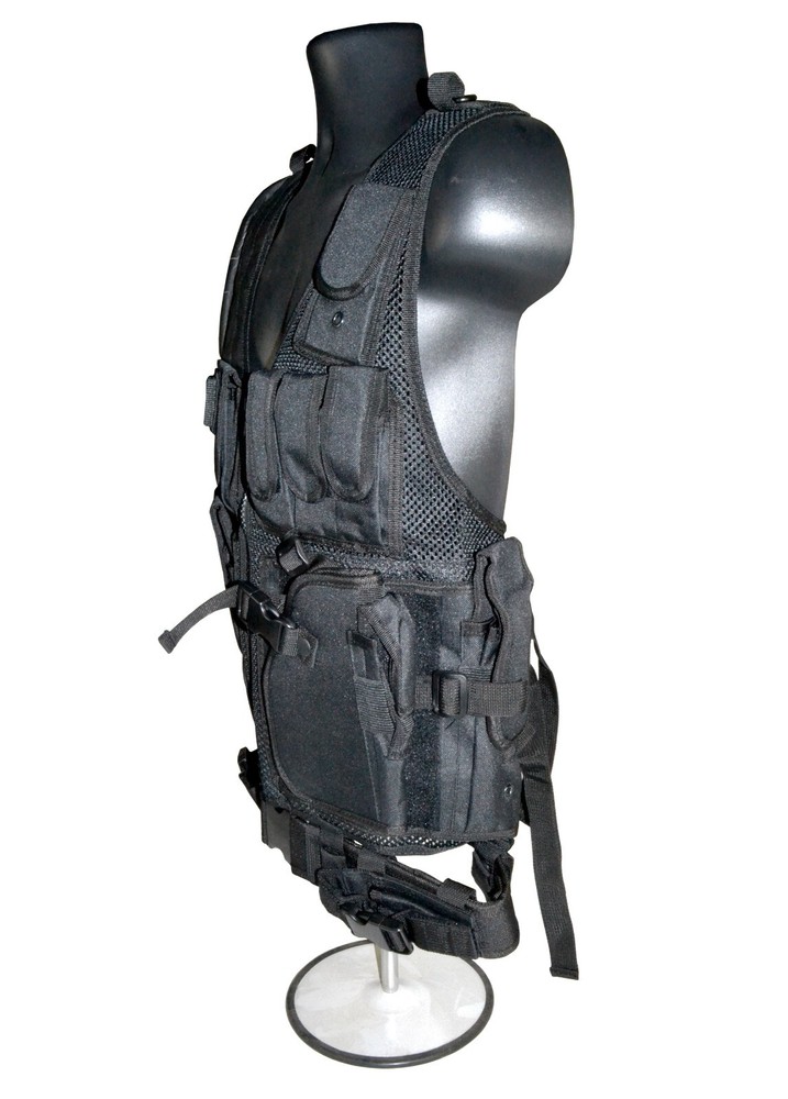 Tactical Multi Function Vest, Black