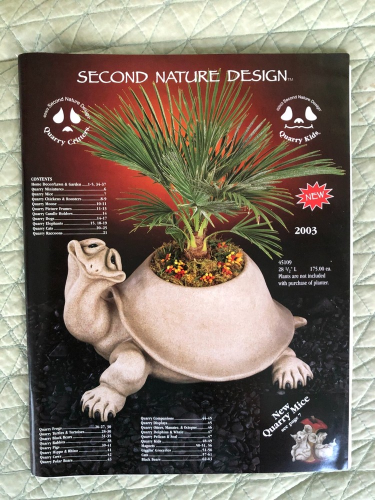 2003 SECOND NATURE DESIGN CATALOG