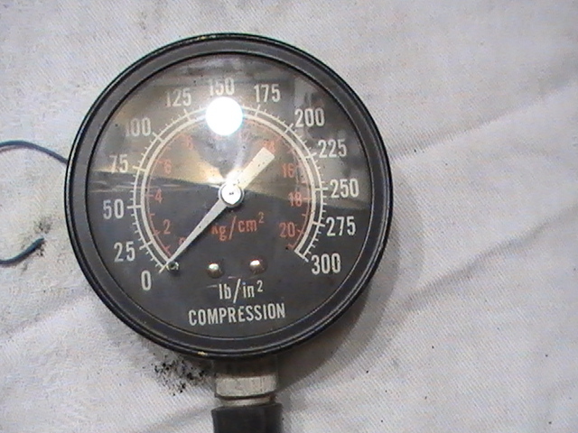 Compression Tester Gauge 0 - 300 PSI