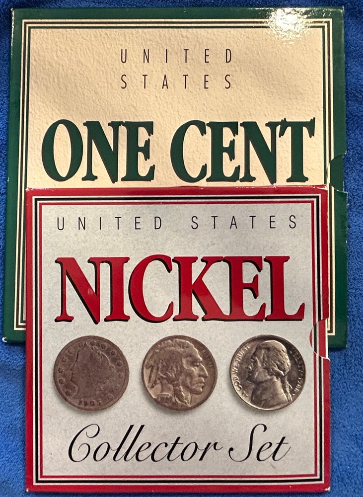 US Cent & Nickel Collector's Sets