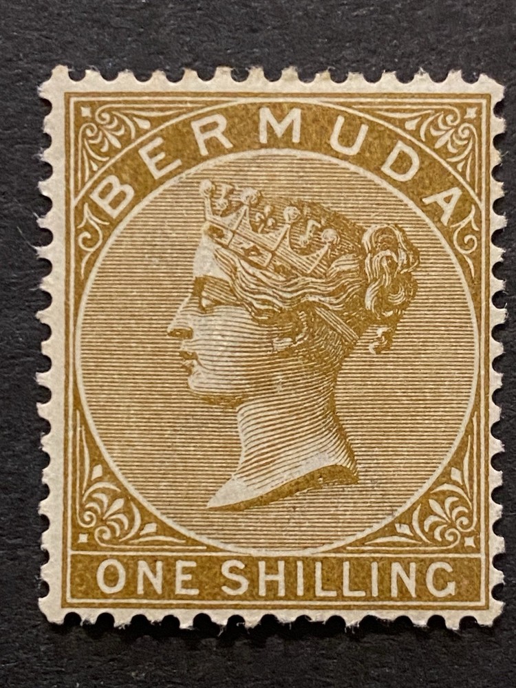 BERMUDA STAMP SCOTT# 25 , Mint Hinged with original gum.