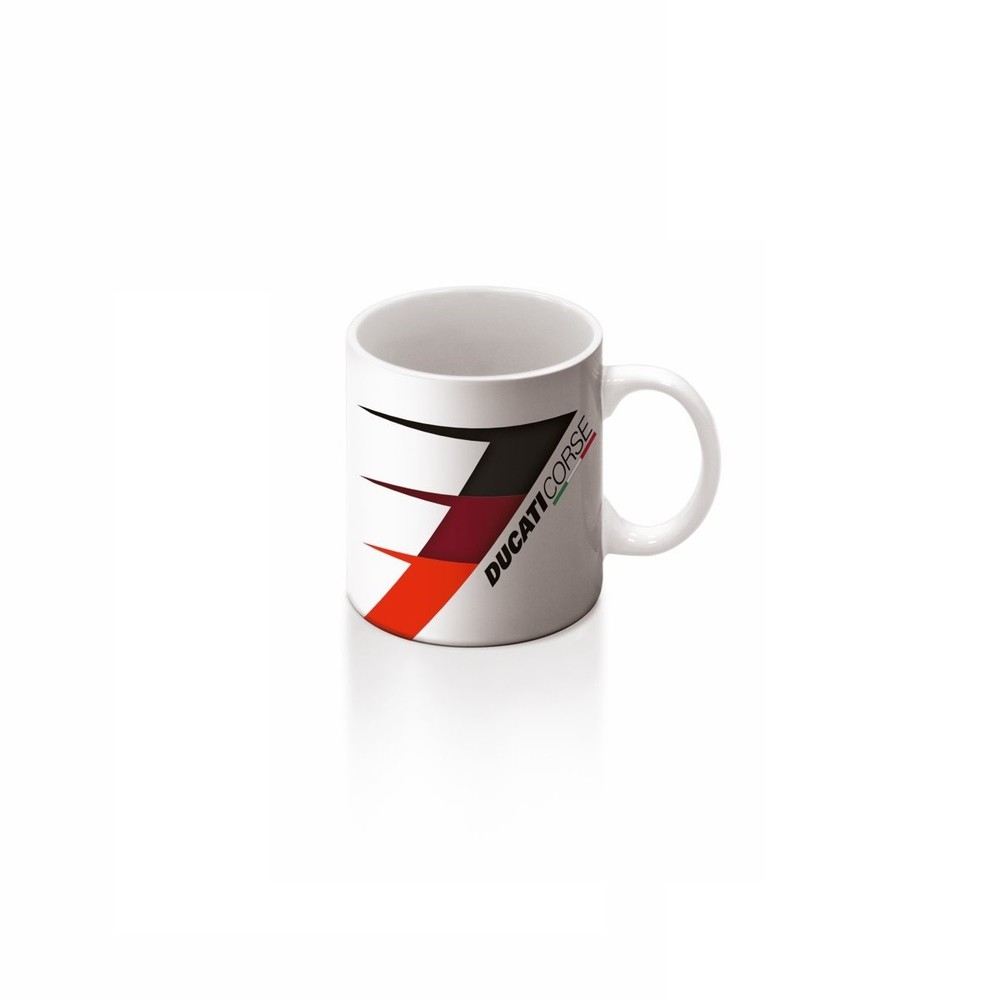Genuine Ducati DC White Ceramic Mug 987712198