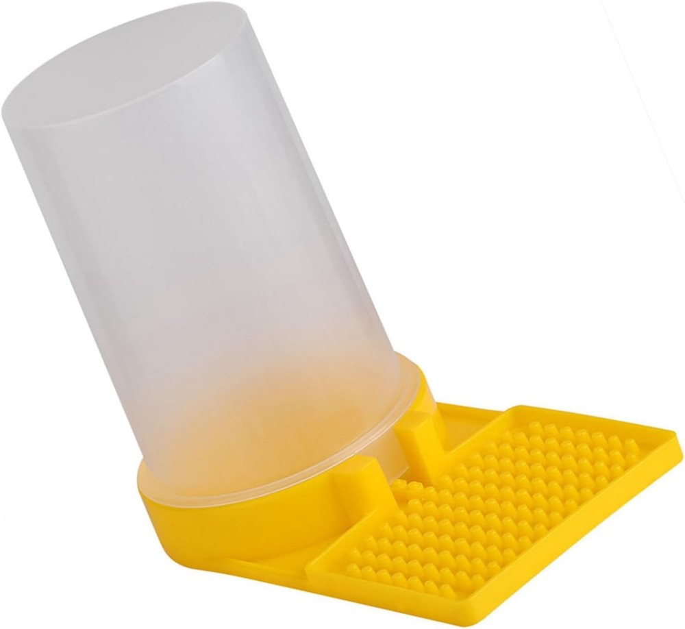 Plastic Bee Feeder, Beehive Drinking Bowl Keeping Equipment Beehive...