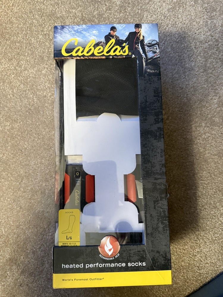 Cabelas Heated Performance Sox By Gerbing 7.4V Volt