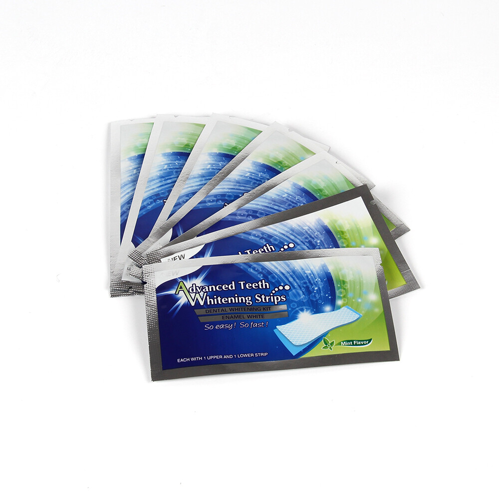 Professional Strength Enamel Safe LED Advanced Teeth Whitening Strips 28 Count